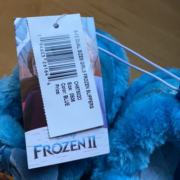 🆕 NWT Josmo Frozen Toddler Slippers - Picture 3 of 8